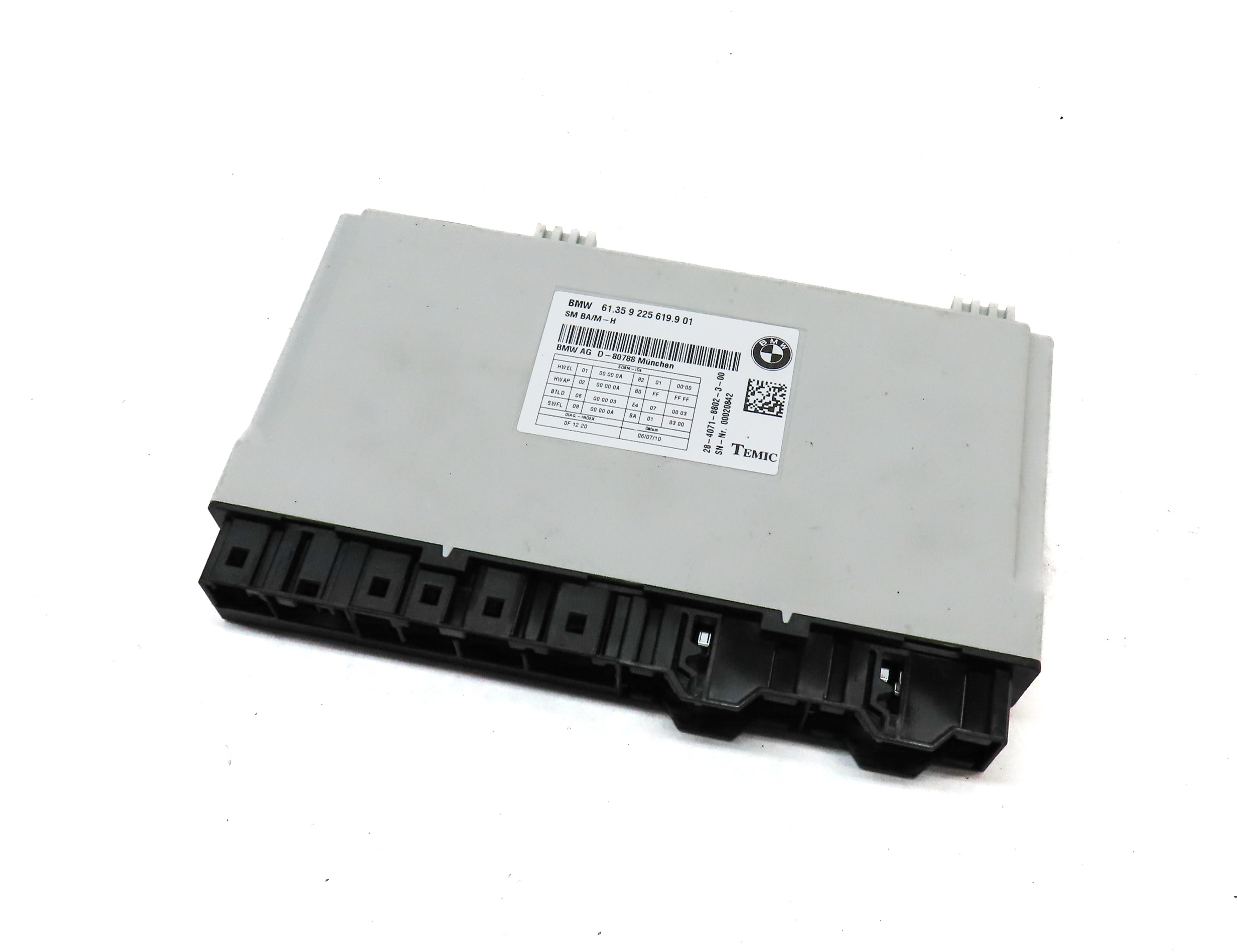 12-19 BMW 328i 335i 535i 550i 750i M5 M6 X3 X4 - LEFT FRONT DRIVER SEAT MODULE — exact item pictured